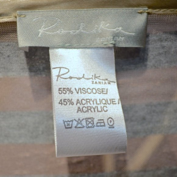 Vintage 10-Striped Cowl Neck Tunique - Picture 7 of 7